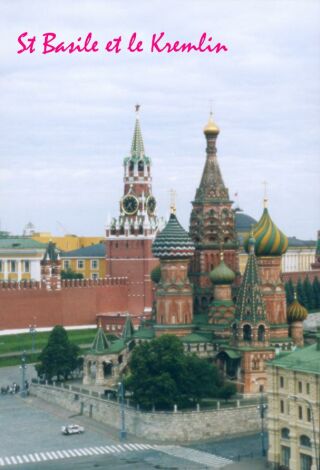 Sainte Basile et le Kremlin