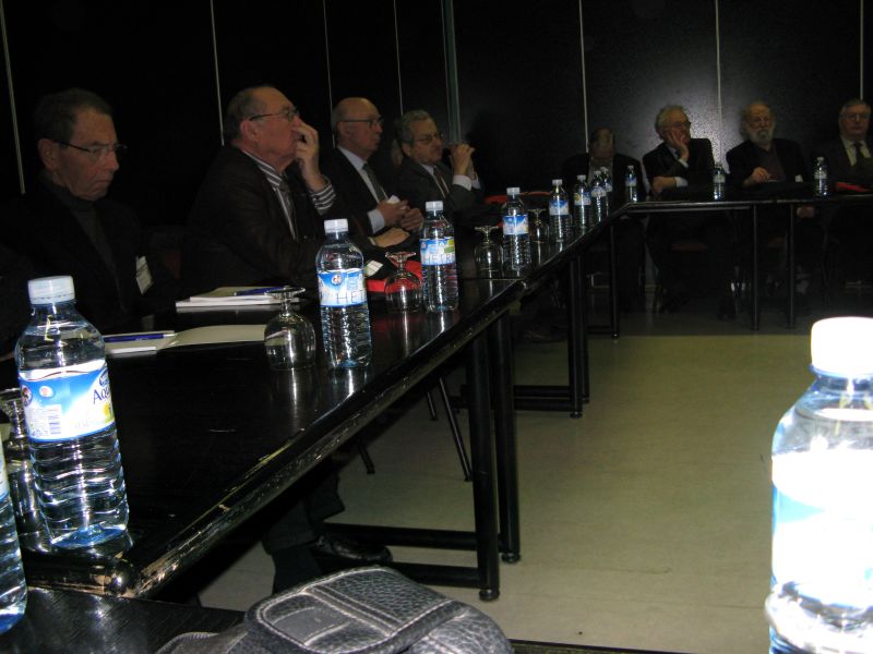 une partie de l'auditoire