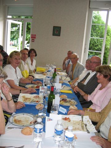 Repas au Mess du 126me R.I. de Brive