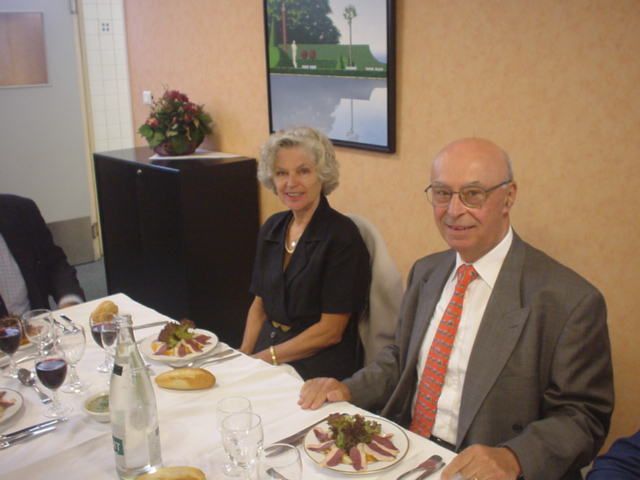 Mme E.Ortiz et Pierre Fortin
