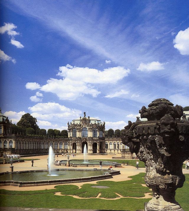 Le palais baroque du Zwinger
