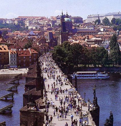 Le Pont Charles sur la Vitava