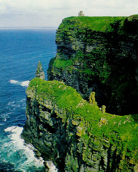 Les fameuses falaises de Moher