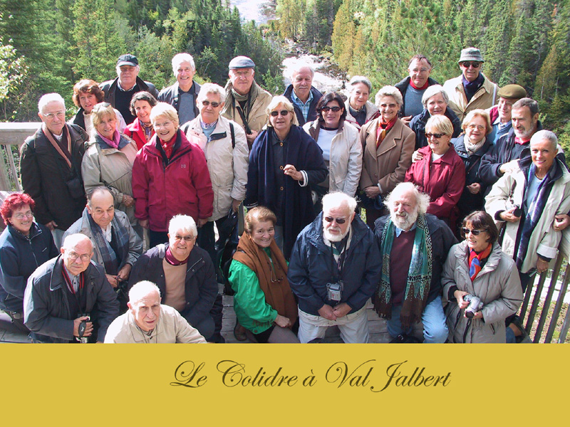 Photo du groupe presqu'au complet