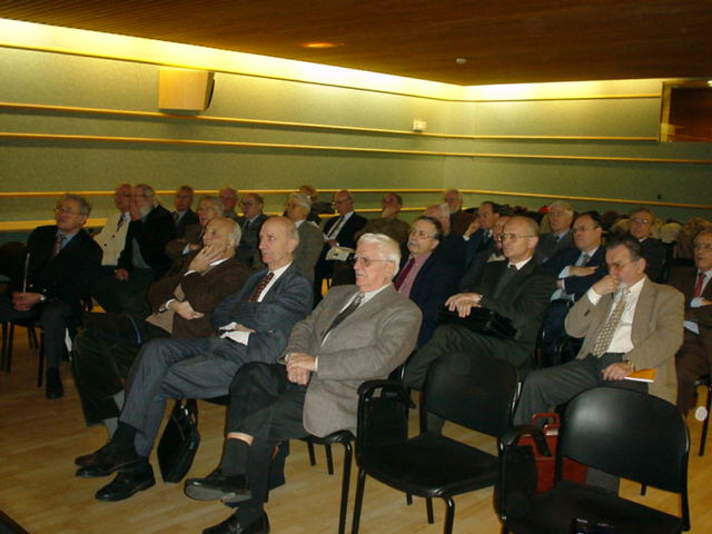 L'auditoire est trs attentif