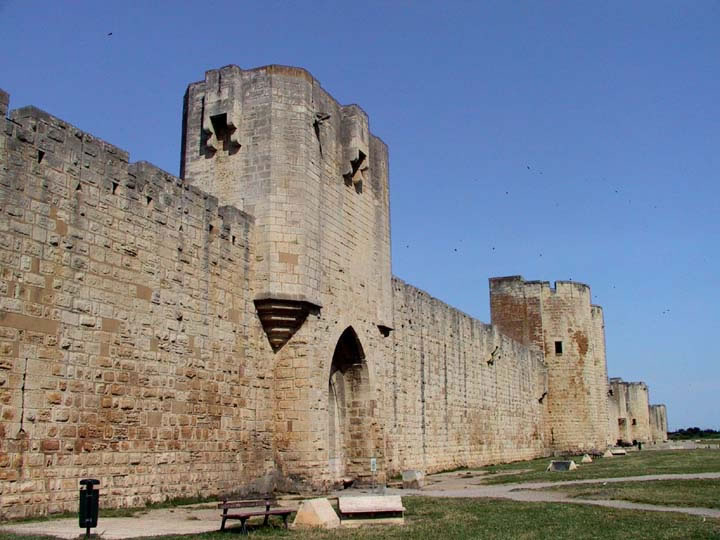 Les tourelles du rempart sud