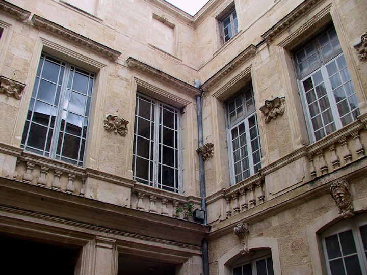 Une cour intrieure