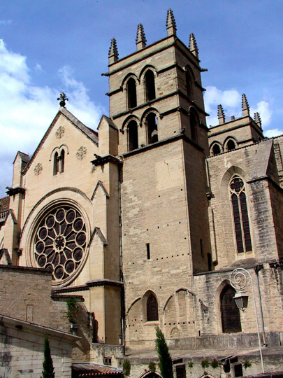 Le transept et les tours de la Cathdrale
