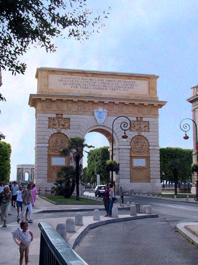 L'Arc de Thriomphe du 17  la gloirede Louis XIV