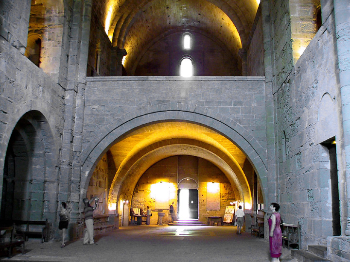 La nef de l'ancienne cathdrale