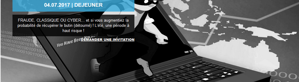 Fraude, classique ou cyber... djeuner 04.07.2017
